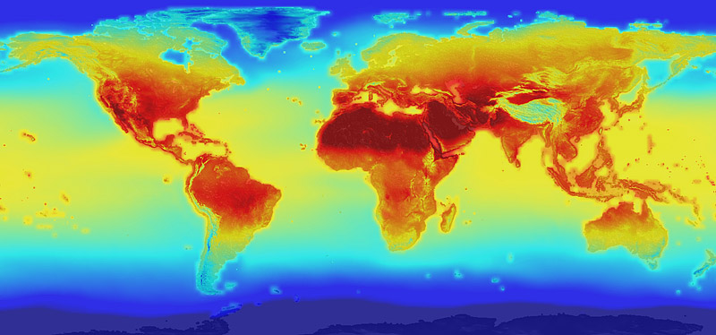 Record temperatures linked to climate change