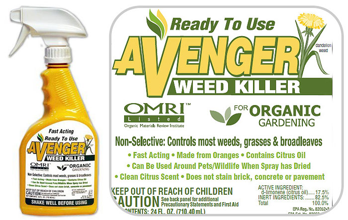 Vinegar-Based and Citrus-Based Herbicides