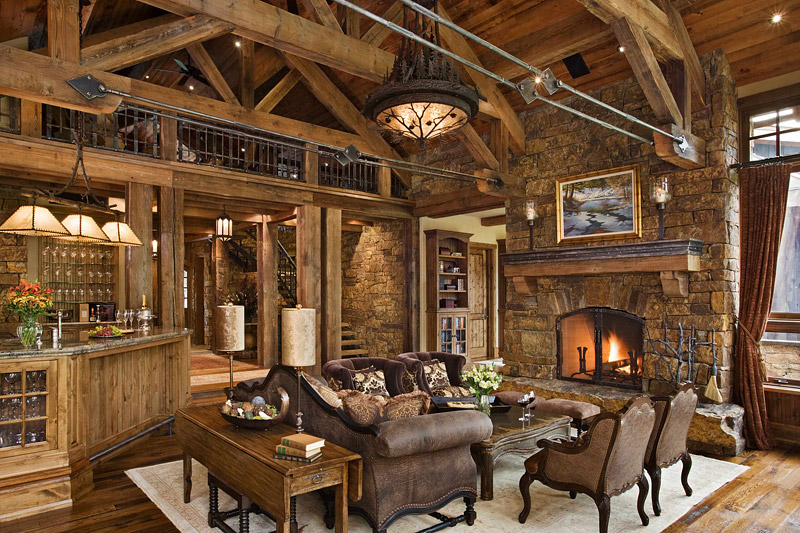 Fabulous Ontario Residence With Rustic Interior Design