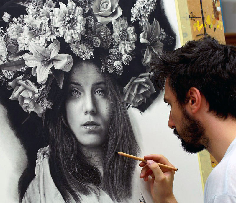 Hyperrealistic Drawings by Emanuele Dascanio