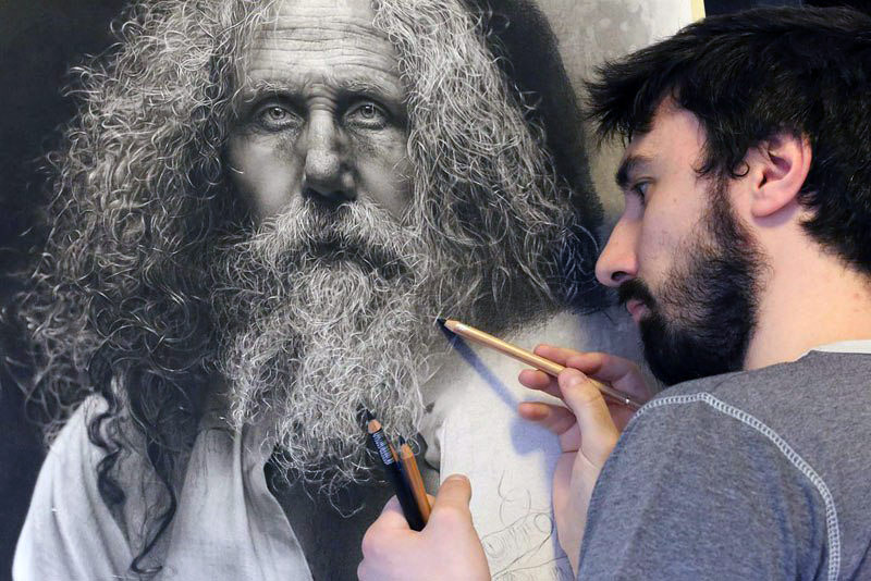 Hyperrealistic Drawings by Emanuele Dascanio