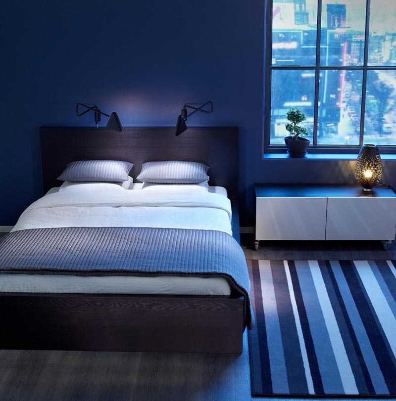 Blue Bedroom Ideas and Tips - Quiet Corner