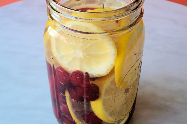 Flat Belly Raspberry Lemon Detox Water Recipe