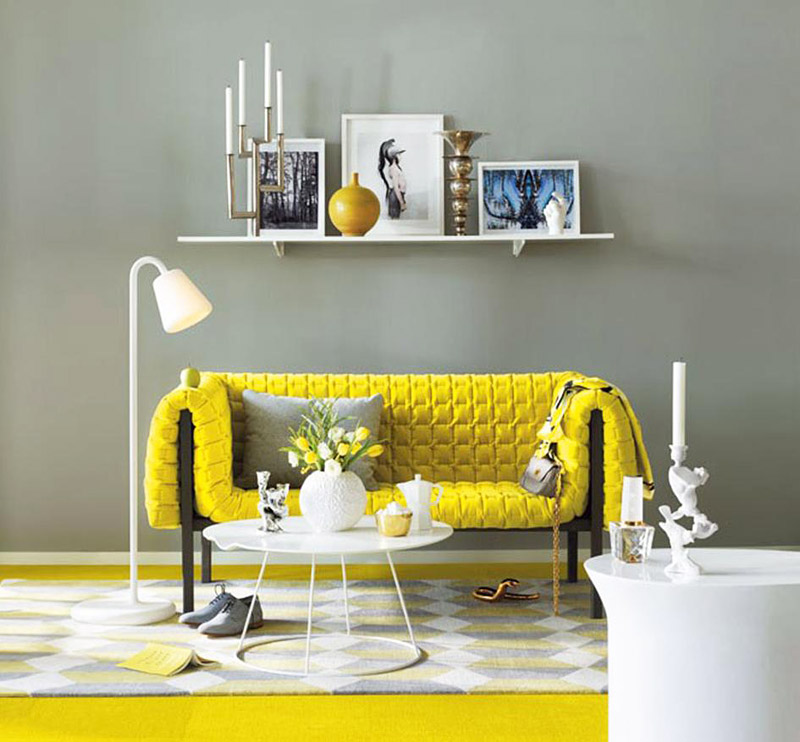 Positive and Comfortable Yellow Rooms