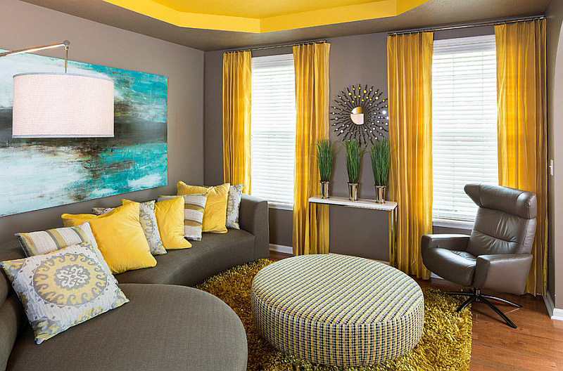 Positive and Comfortable Yellow Rooms