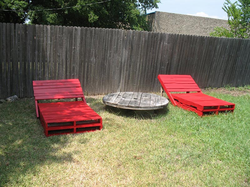 Wonderful Wood Pallet Outdoor Furniture Ideas