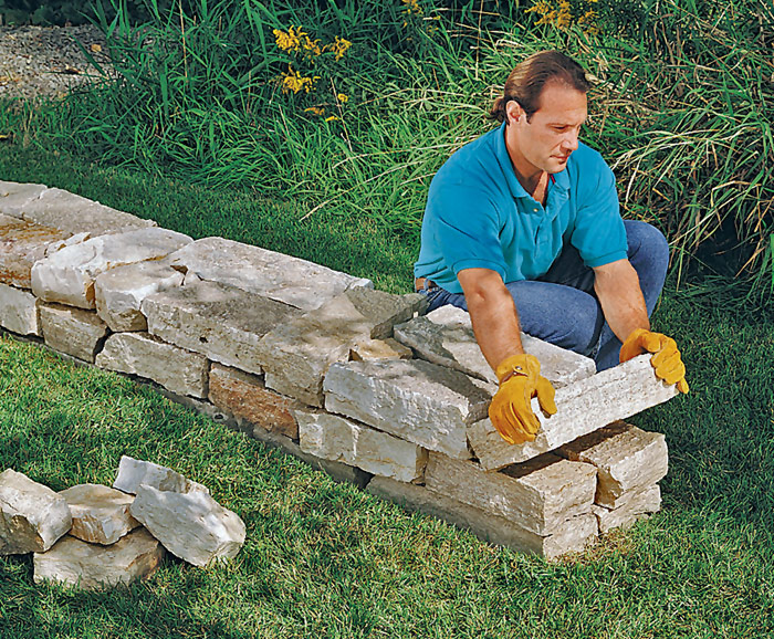 DIY - Dry Stone Wall