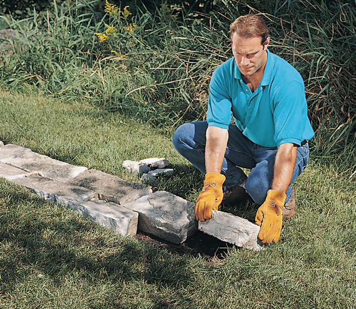 DIY - Dry Stone Wall