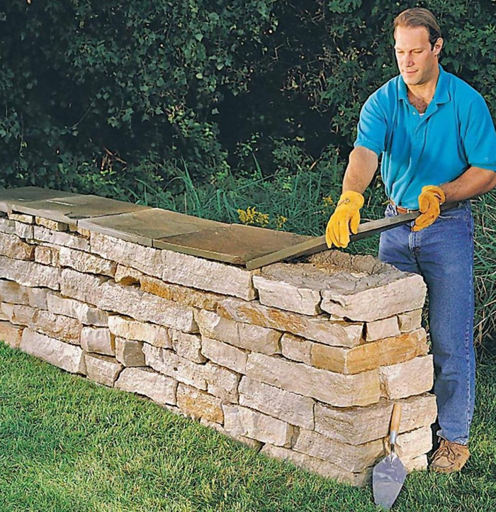 DIY - Dry Stone Wall