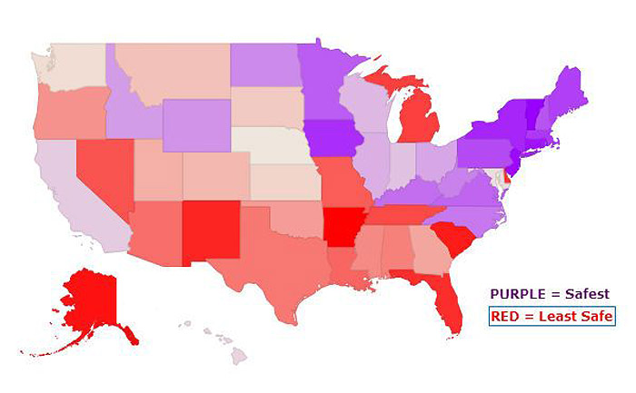 Do You Know How Safe is Your State?