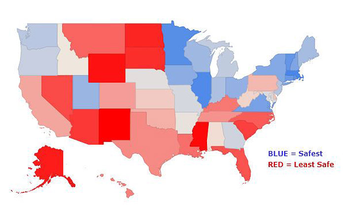 Do You Know How Safe is Your State?