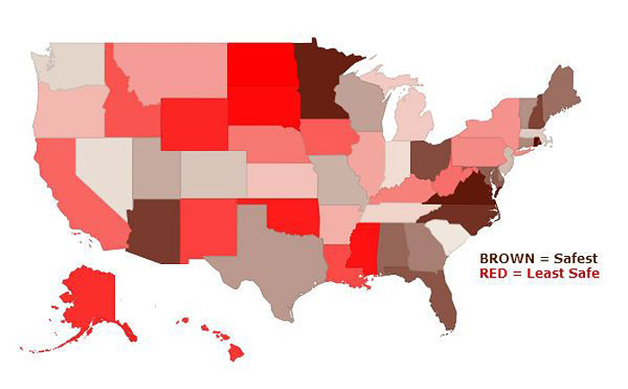 Do You Know How Safe is Your State?