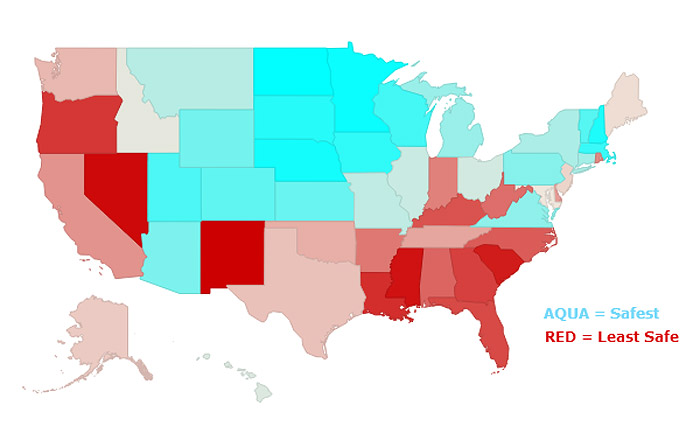 Do You Know How Safe is Your State?