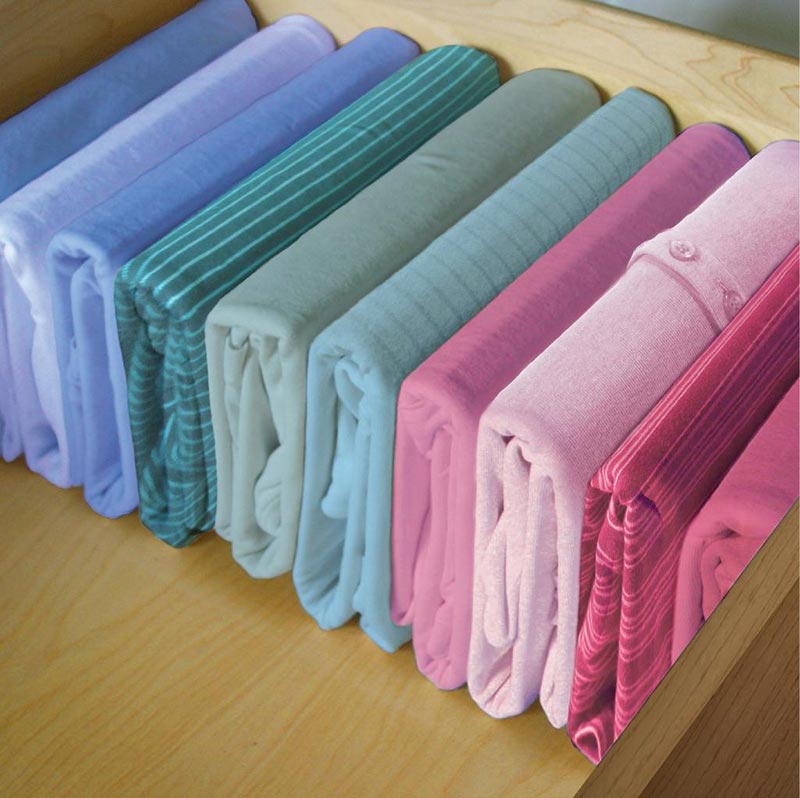 Best Quick Way to Fold T-shirts For Drawer Storage