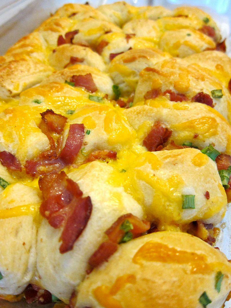 Easy Cheese Bacon Biscuit Recipe