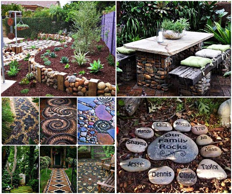 Easy DIY Garden Projects with Stones - Quiet Corner