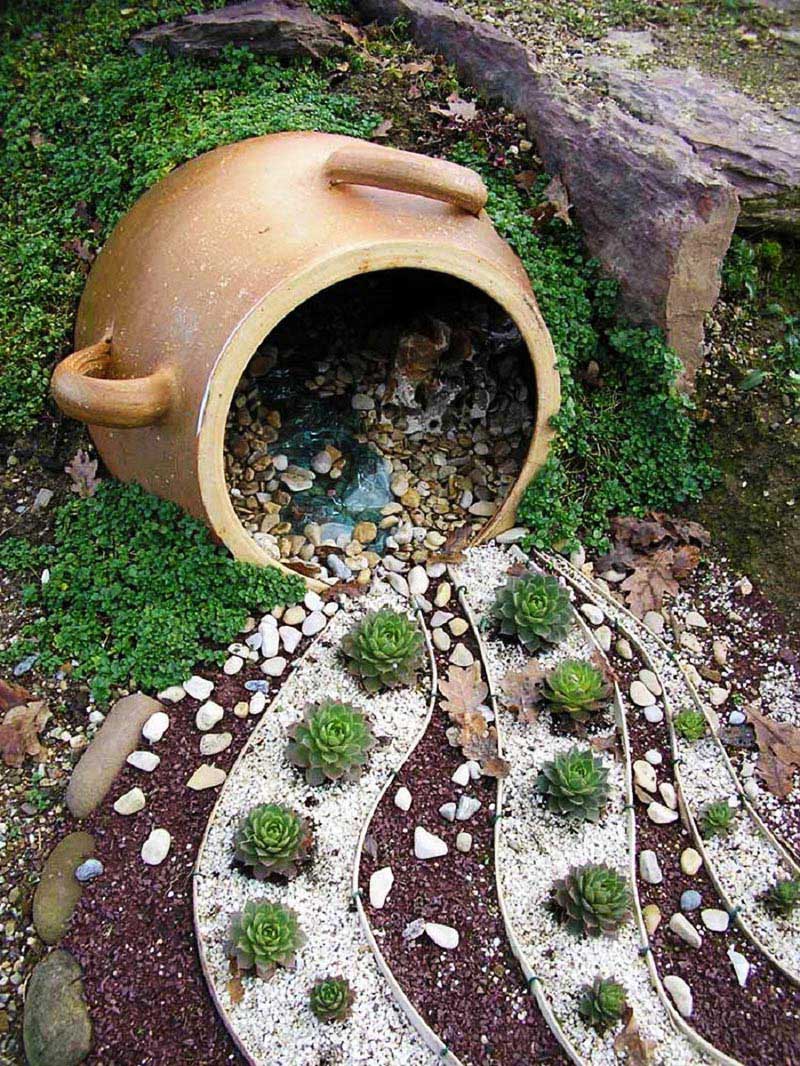 Easy DIY Garden Projects with Stones