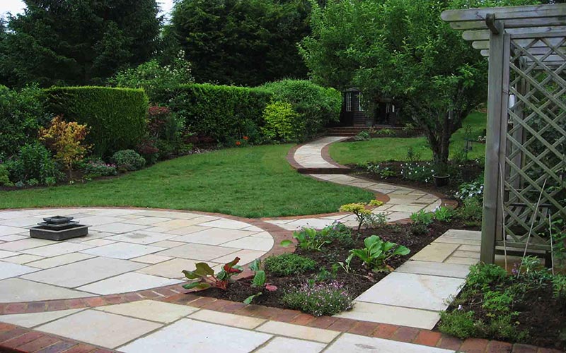 Sloping Garden Design Ideas - Quiet Corner