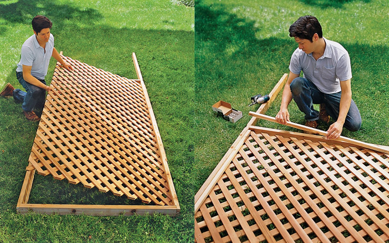 DIY - How to Make Trellis for Your Climbers