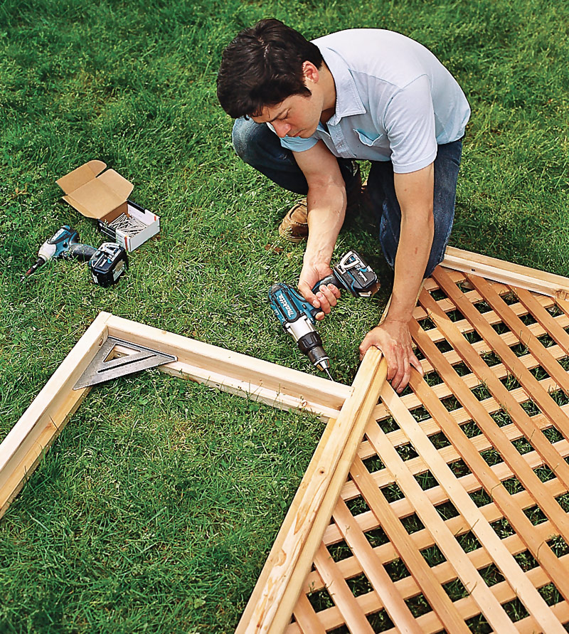 DIY - How to Make Trellis for Your Climbers