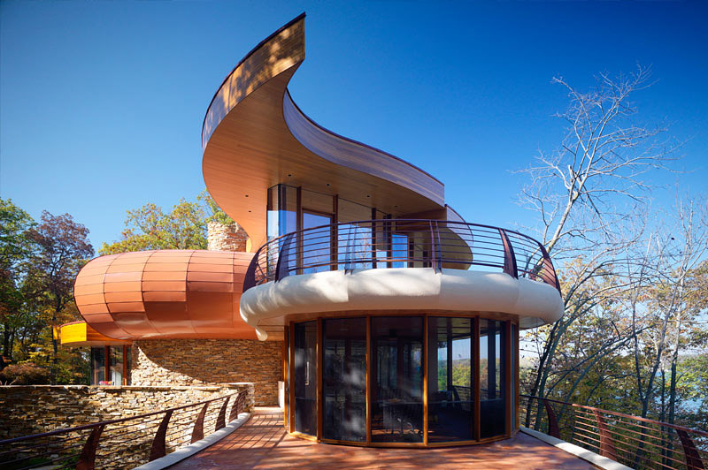 Chenequa Residence by Organic Architect R.H. Oshatz