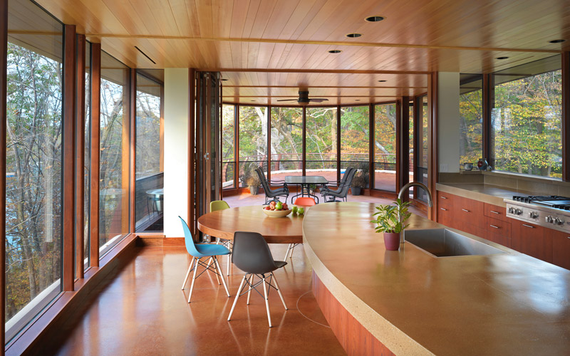 Chenequa Residence by Organic Architect R.H. Oshatz