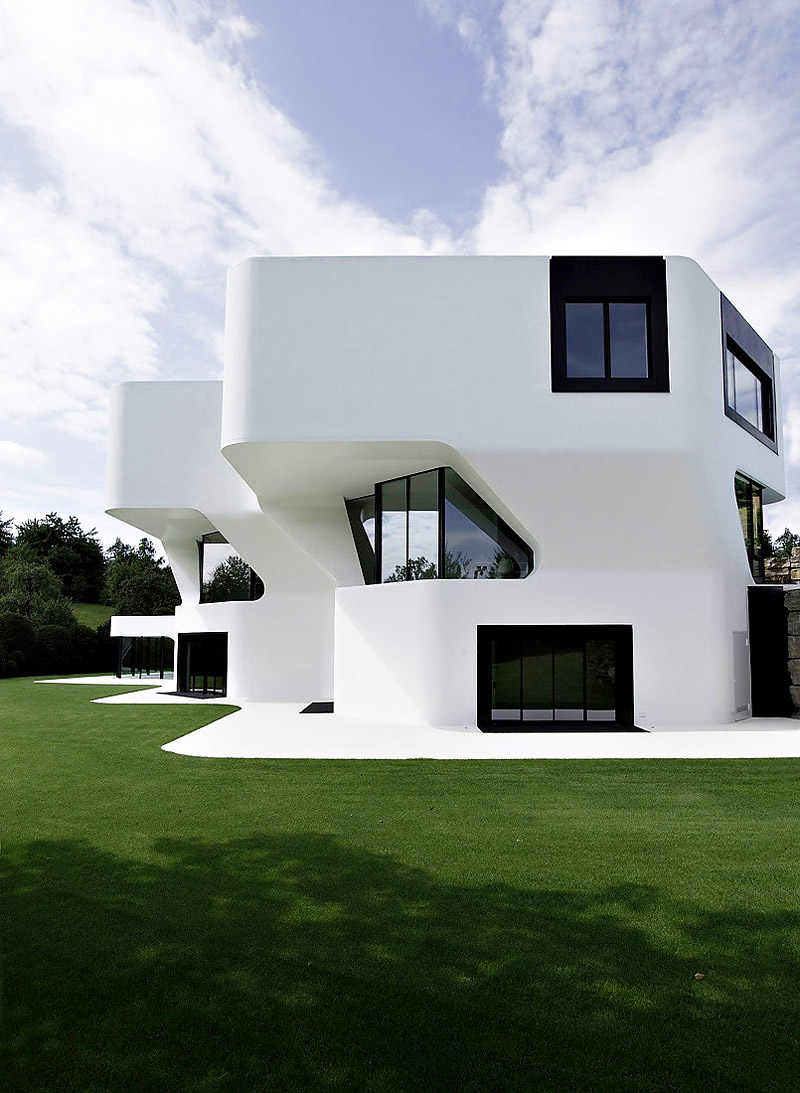 Futuristic and Modern Dupli Casa by J. Mayer H. Architects