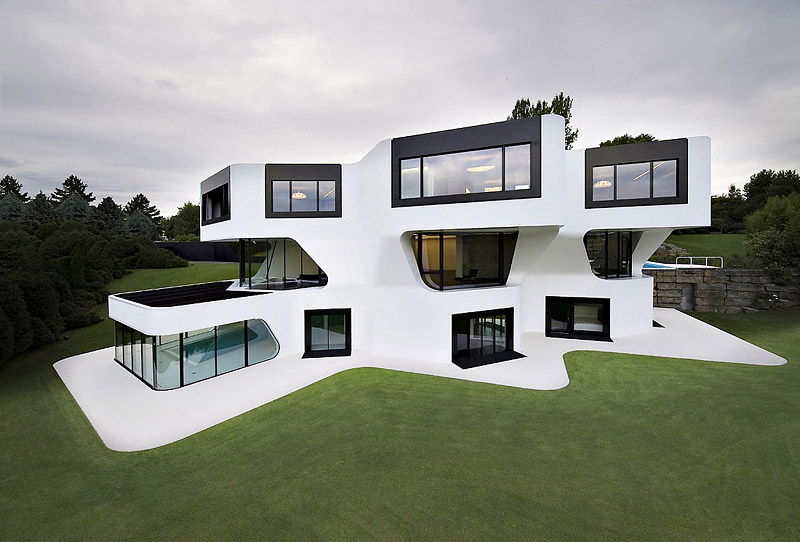 Futuristic and Modern Dupli Casa by J. Mayer H. Architects