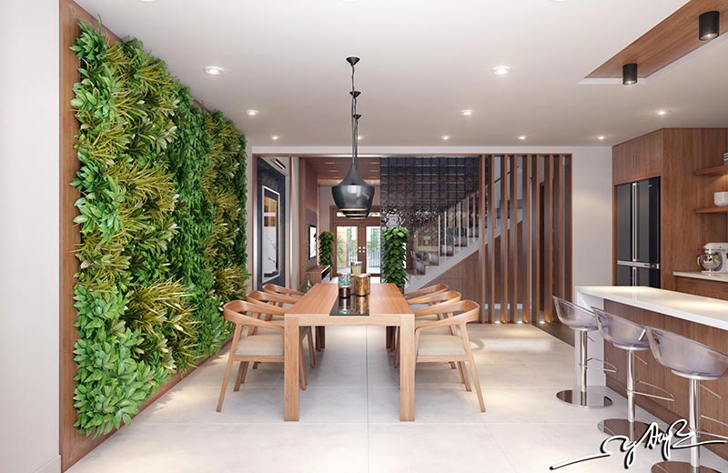 Living Wall Vertical Garden Benefits