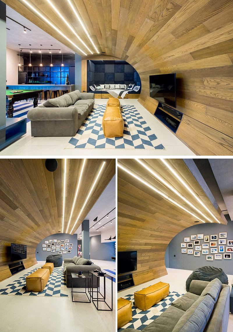 Urban Man Cave by Inhouse Architects