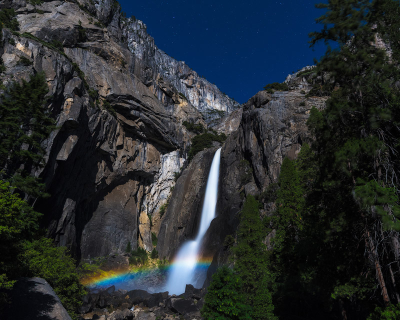 Somewhere Over The.... Hmm... Moonbow?