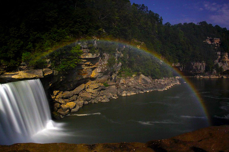 Somewhere Over The.... Hmm... Moonbow?