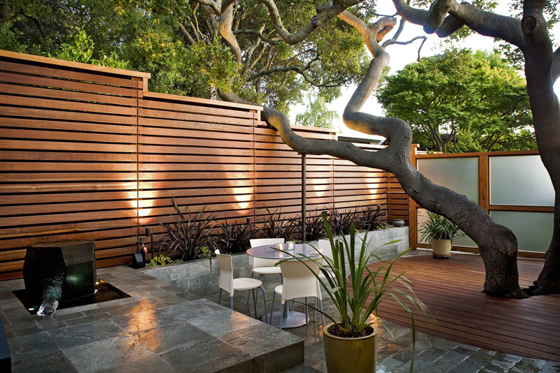 Horizontal Fence Panels: Modern Garden Design Ideas