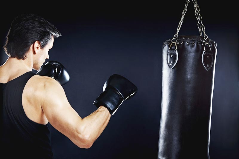 Can a Punching Bag Workout Help Tone Your Abs