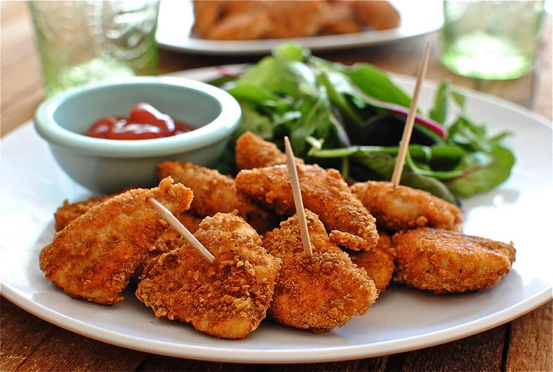  Healthy Baked Chicken Nuggets