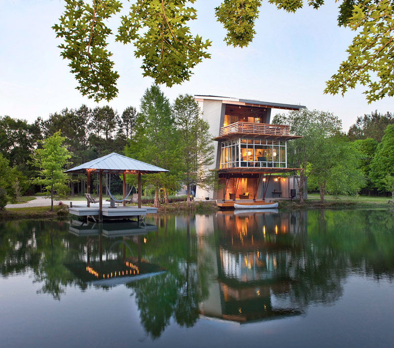 The Pond House by Holly & Smith Architects