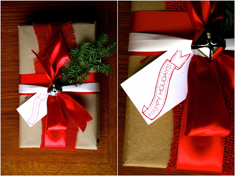 Easy Christmas Gift Wrapping Ideas