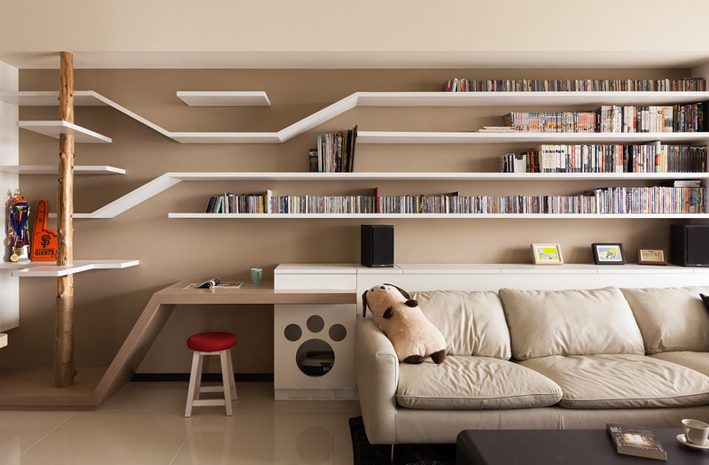 Interior Design - Cool and Creative Bookshelves 