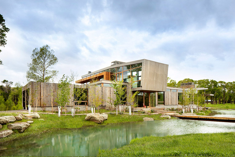 Big Timber Riverside Residence