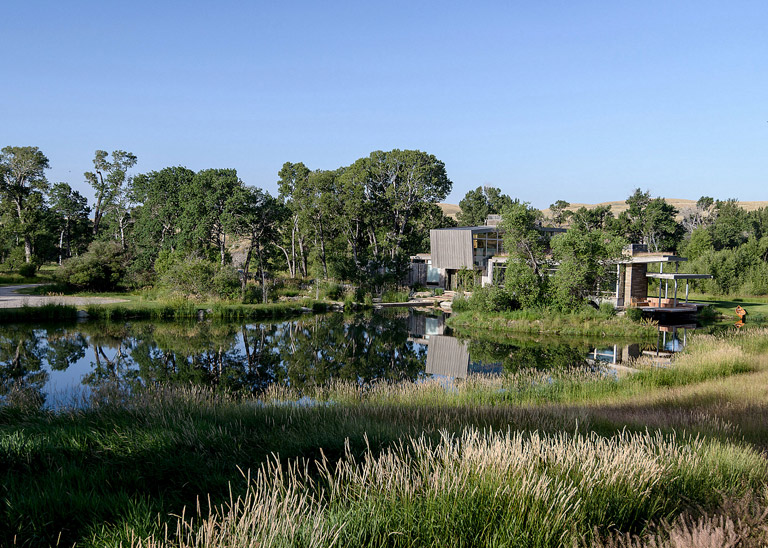 Big Timber Riverside Residence