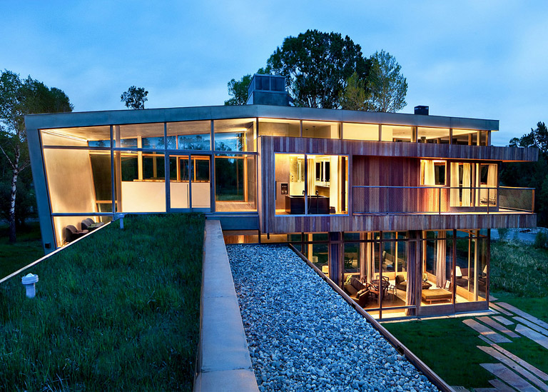 Big Timber Riverside Residence