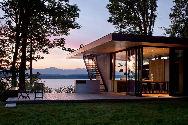 The Case Inlet Retreat by MW Works Architecture + Design