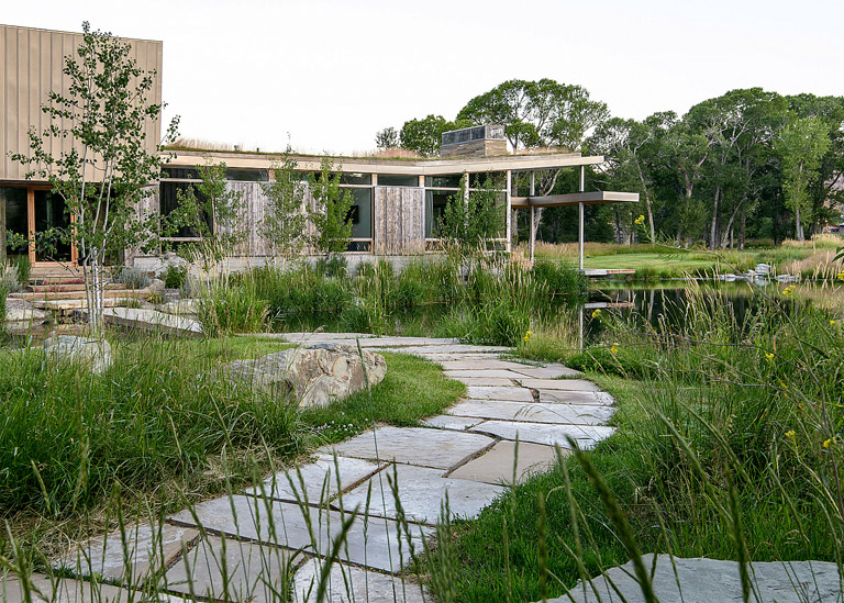 Big Timber Riverside Residence