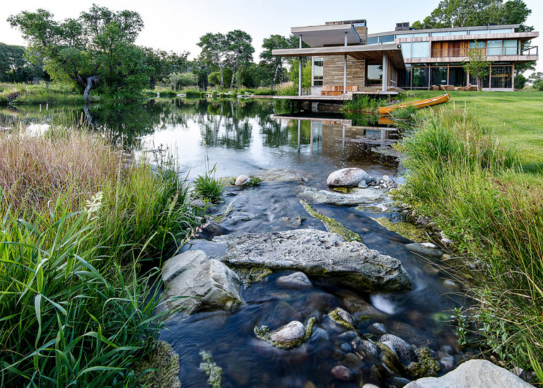 Big Timber Riverside Residence