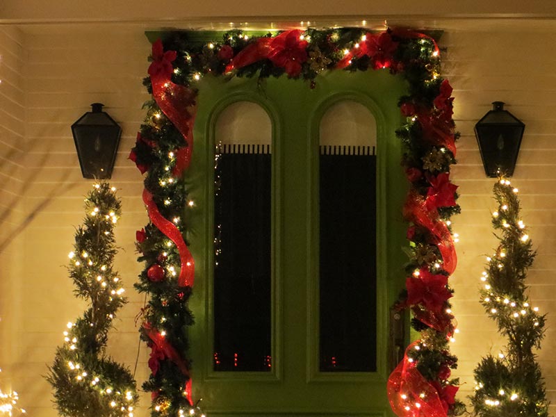 Christmas Front Door Decorations