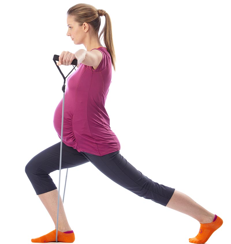 Safe and Effective Resistance Band Pregnancy Exercises