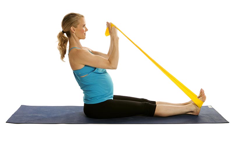 Safe and Effective Resistance Band Pregnancy Exercises