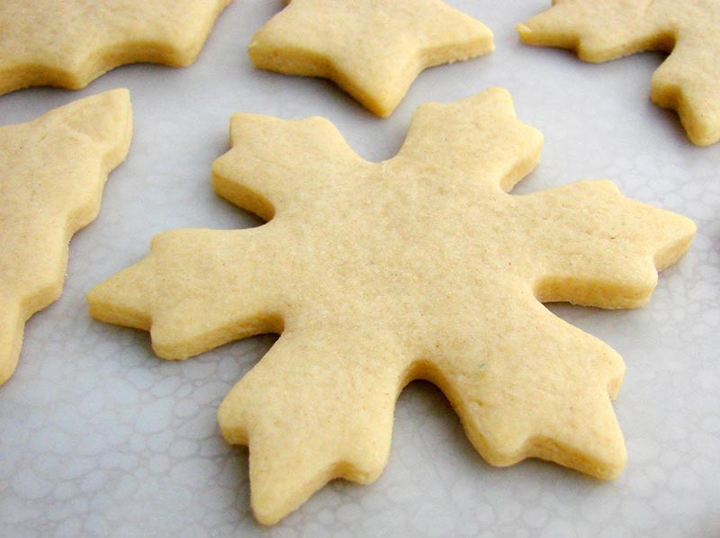 Snowflake Sugar Cookies Recipe