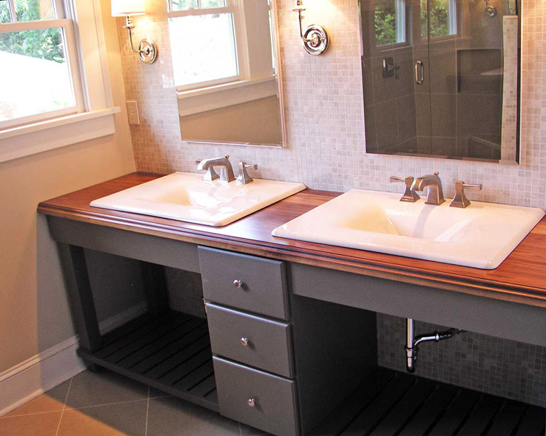 Great Ideas for Bathroom Double Sinks