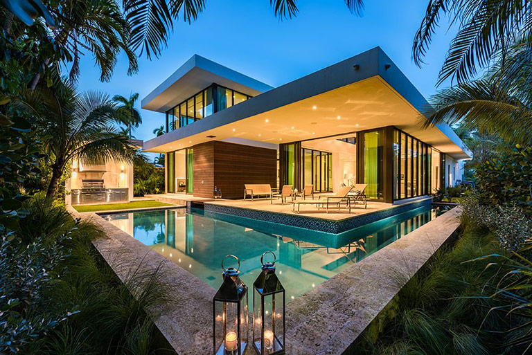 2300 Sunset Drive Miami Beach Modern Home